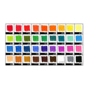 With 36 Color 2mm Pencil & Lead Set, W/Canvas Case