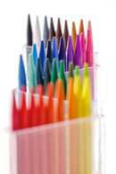 With 36 Color 2mm Pencil & Lead Set, W/Canvas Case