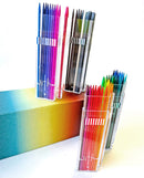 With Deluxe 72 Color 2mm Pencil & Lead Drawing Set, W/Canvas Case