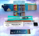 With Water Color 2mm Pencil & Lead Set, W/Canvas Case