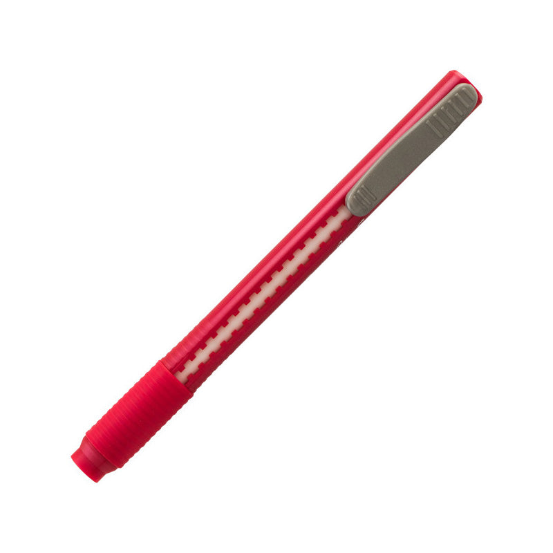 PENTEL Retractable Clic Eraser Grip, Red