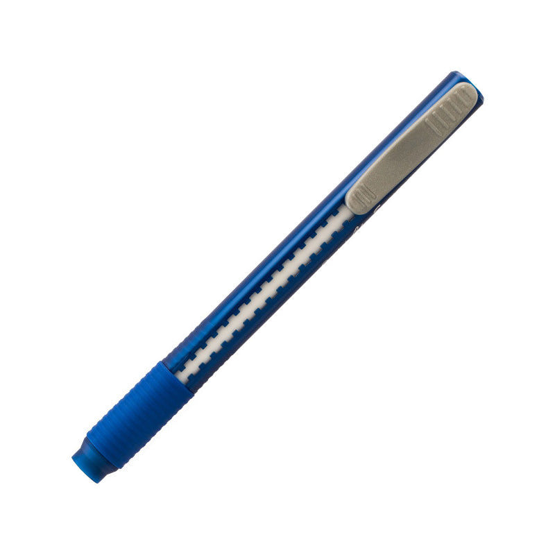 PENTEL Retractable Clic Eraser Grip, Blue