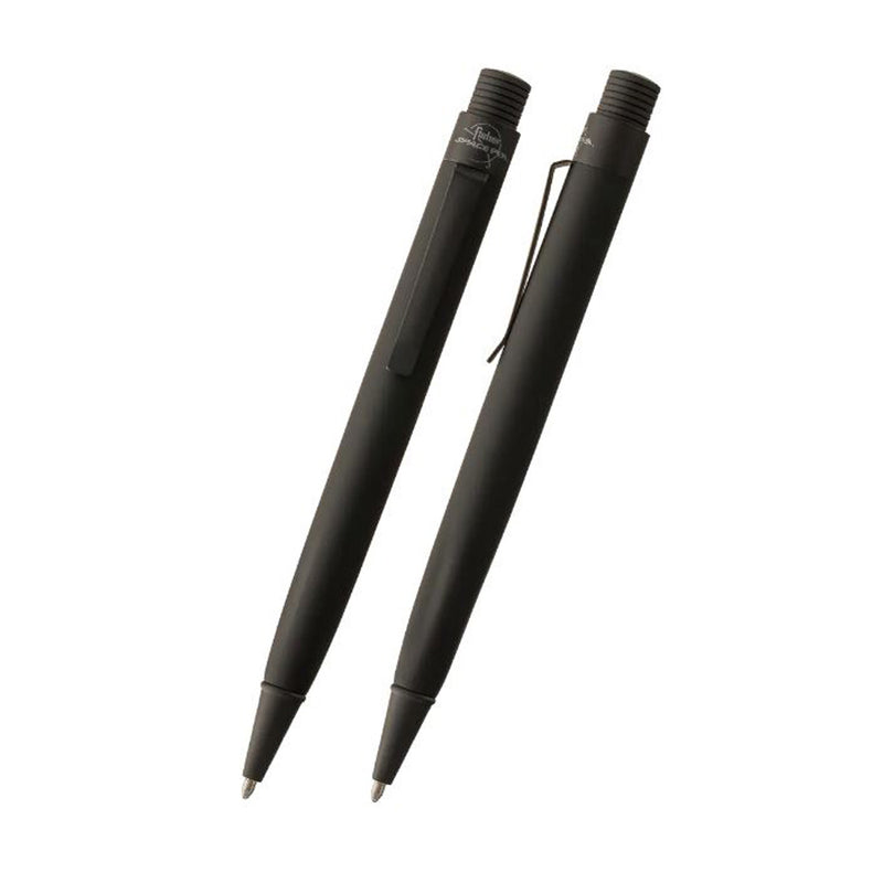 Fisher Matte Black Zero Gravity Space Pen, Rubber Coated Barrel