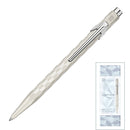 Caran d'Ache 849 Ballpoint Pen, Alpine Frost White - iPenStore