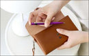 Caran d'Ache 849 Colormat-X Swiss Made Metal Ballpoint Pen, Violet w/Slimpack - iPenStore