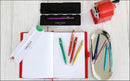 Caran d'Ache 849 Colormat-X Swiss Made Metal Ballpoint Pen, Violet w/Slimpack - iPenStore