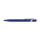 Caran d'Ache 849 Swiss Made Metal Ballpoint Pen, Sapphire Blue - iPenStore