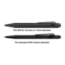 Caran d'Ache 849 XL Premium Collection Ballpoint Pen, "Black Code" - iPenStore