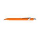 Caran d'Ache Swiss Made 844 Metal 0.7 mm Pencil, Fluorescent Orange - iPenStore