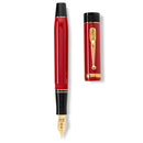 Conway Stewart Churchill Fountain Pen - Modena Red