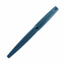 Diplomat Viper Guilloche Fountain Pen, Blue, Fine/Medium Nib - iPenStore
