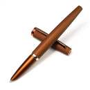 Diplomat Viper Guilloche Fountain Pen, Brown, Fine/Medium Nib - iPenStore