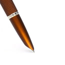 Diplomat Viper Guilloche Fountain Pen, Brown, Fine/Medium Nib - iPenStore