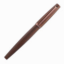 Diplomat Viper Guilloche Fountain Pen, Brown, Fine/Medium Nib - iPenStore