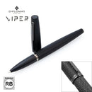 Diplomat Viper Guilloche Rollerball Pen, Black - iPenStore