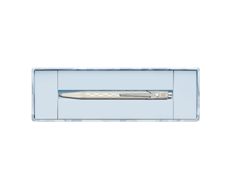 Caran d'Ache 849 Ballpoint Pen, Alpine Frost White