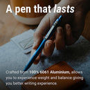 Everyman Grafton Ballpoint Pen, Aegean Blue - iPenStore