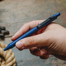 Everyman Grafton Ballpoint Pen, Super Matte, Midnight Blue - iPenStore