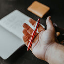 Everyman Grafton Mini Click Ballpoint Pen, Crimson Red - iPenStore