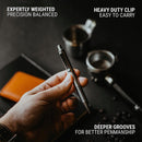 Everyman Grafton Mini Click Ballpoint Pen, Gunmetal - iPenStore