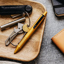 Everyman Grafton Mini Click Ballpoint Pen, Super Matte, Amber - iPenStore