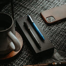 Everyman Grafton Mini Twist Ballpoint Pen, Aegean Blue - iPenStore