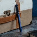 Everyman Grafton Mini Twist Ballpoint Pen, Super Matte, Midnight Blue - iPenStore