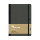 Flexbook Adventure Notebook, A5-5.12"x8.27" Lined, Black - iPenStore