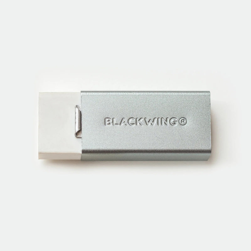 Blackwing Soft Handheld Eraser + Holder, Grey