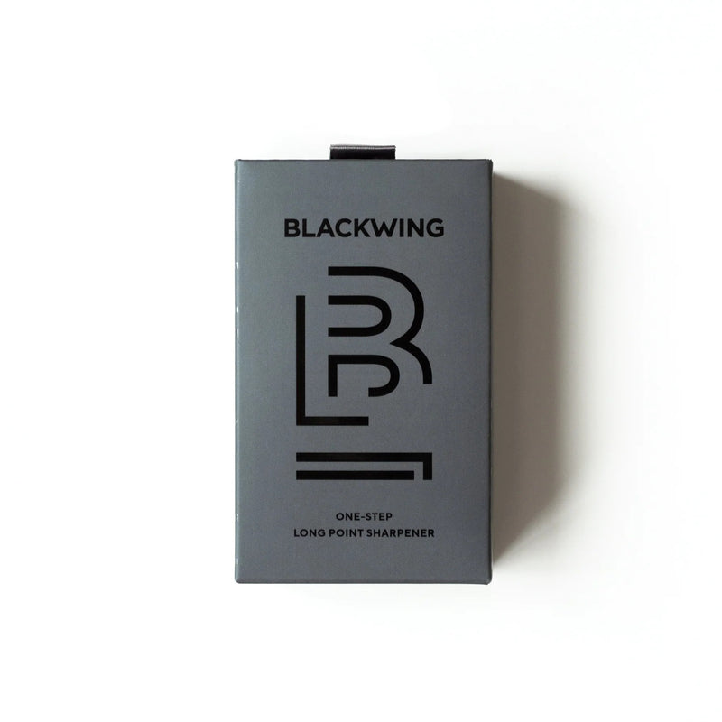 Blackwing One-Step Long Point Pencil Sharpener, Grey