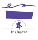 J. Herbin 30 ml Bottle Fountain Pen Ink, Iris Sagesse