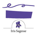 J. Herbin 30 ml Bottle Fountain Pen Ink, Iris Sagesse - iPenStore