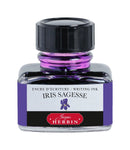 J. Herbin 30 ml Bottle Fountain Pen Ink, Iris Sagesse - iPenStore