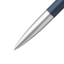 Lamy noto Ballpoint Pen, Blue-Silver - iPenStore