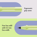 Lamy Safari 0.5 mm Mechanical Pencil, Spring Green - iPenStore