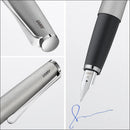 Lamy Studio Fountain Pen, Brushed Stainless Steel - iPenStore