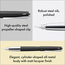 Lamy Studio Fountain Pen, Matte Black - iPenStore