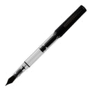 Monteverde MP1 Piston Fill Fountain Pen, Black Noir - iPenStore