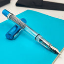 Monteverde MP1 Piston Fill Fountain Pen, Bright Blue - iPenStore
