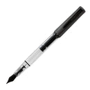 Monteverde MP1 Piston Fill Fountain Pen, Coal Grey - iPenStore