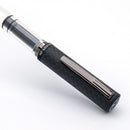 Monteverde MP1 Piston Fill Fountain Pen, Matte Carbon Fiber - iPenStore