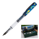 Monteverde MP1 Piston Fill Fountain Pen, The Starry Night - iPenStore