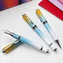 Monteverde Innova Fusion Bliss Fountain Pen, Gold/Blue/White