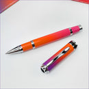 Monteverde Innova Fusion Harmony Rollerball Pen, Purple/Orange/Violet