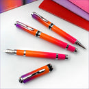 Monteverde Innova Fusion Harmony Rollerball Pen, Purple/Orange/Violet