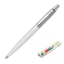 Parker Jotter Ballpoint Pen, Pearl Grey - iPenStore