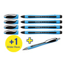 Pk/4 Schneider Slider Memo XB Ballpoint Pens, Black + FREE Rave Pen - iPenStore