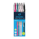Pk/4 Schneider Slider Memo XB Ballpoint Pens, Ltd Ed Colors + FREE Rave - iPenStore