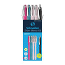 Pk/4 Schneider Slider Memo XB Ballpoint Pens, Ltd Ed Colors + FREE Rave - iPenStore