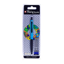 Platignum Carnaby Street Soft Grip Ballpoint Pen, Blue - iPenStore